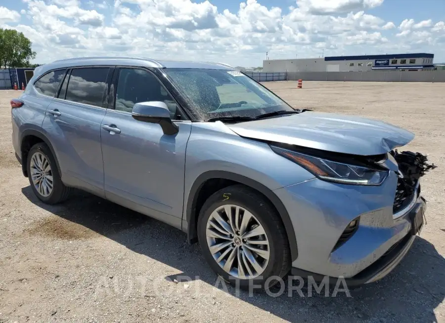 TOYOTA HIGHLANDER 2022 vin 5TDFZRBH9NS228476 from auto auction Copart