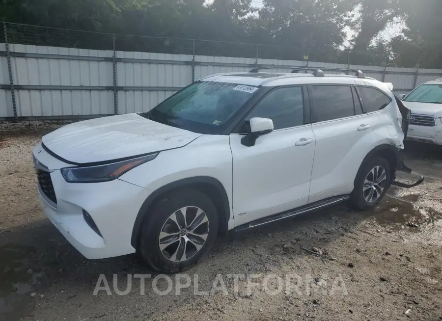 TOYOTA HIGHLANDER 2022 vin 5TDGBRCH7NS541713 from auto auction Copart