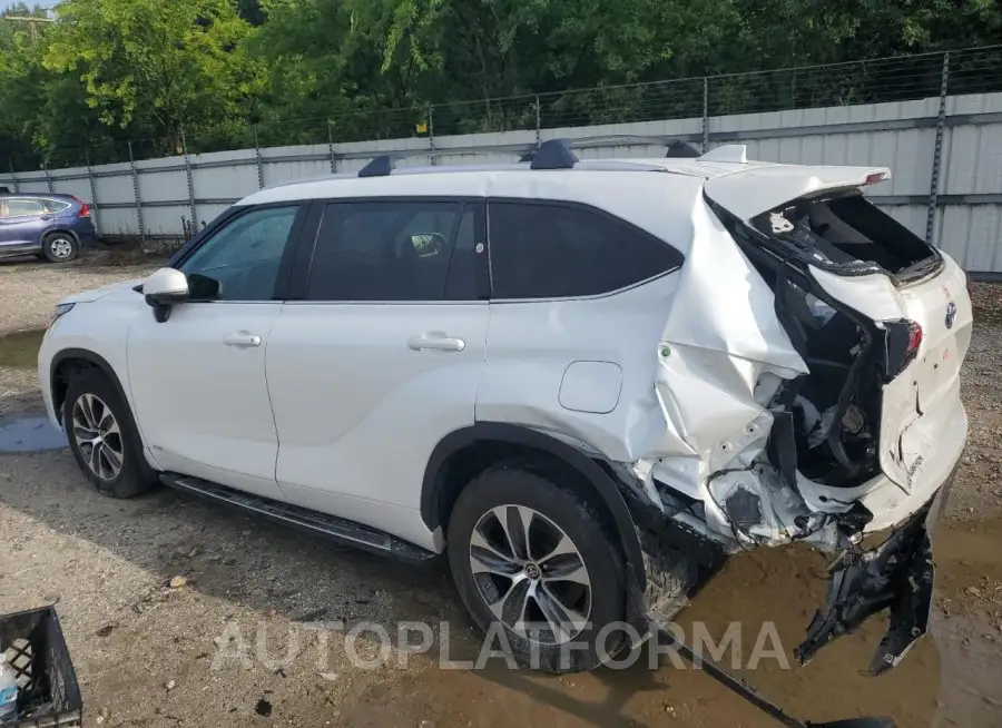 TOYOTA HIGHLANDER 2022 vin 5TDGBRCH7NS541713 from auto auction Copart