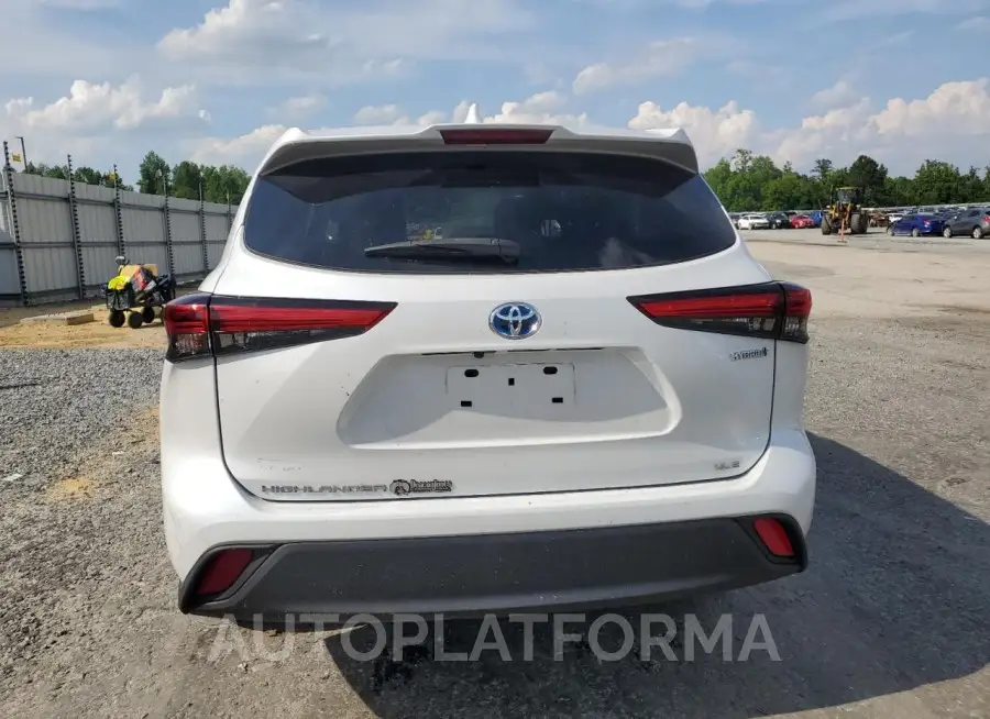 TOYOTA HIGHLANDER 2022 vin 5TDHARAH7NS512125 from auto auction Copart