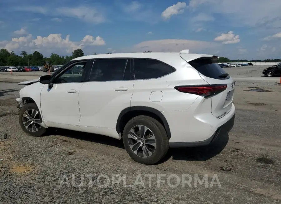 TOYOTA HIGHLANDER 2022 vin 5TDHARAH7NS512125 from auto auction Copart