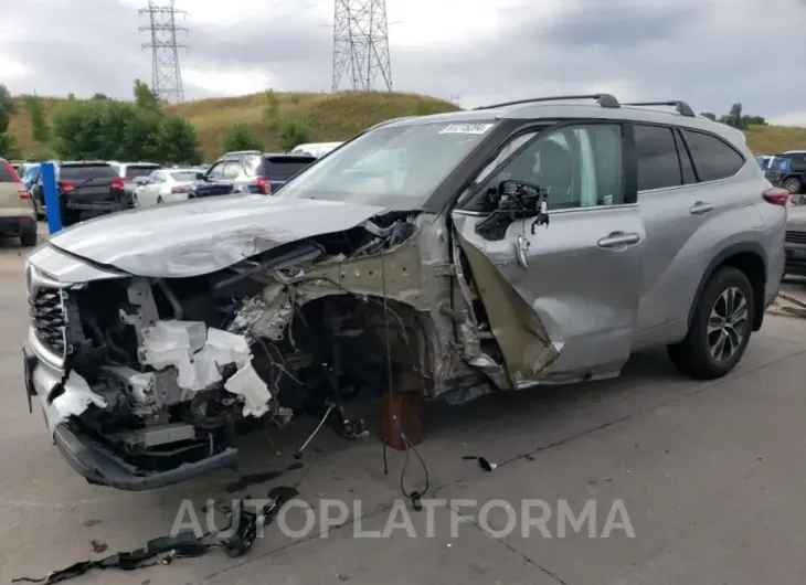 TOYOTA HIGHLANDER 2020 vin 5TDHBRCH9LS513994 from auto auction Copart