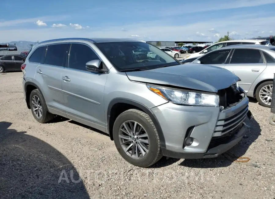 TOYOTA HIGHLANDER 2018 vin 5TDJZRFH0JS848048 from auto auction Copart