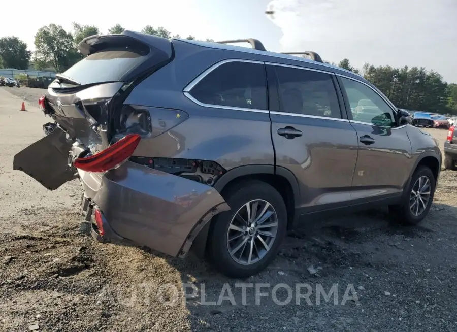 TOYOTA HIGHLANDER 2019 vin 5TDJZRFH0KS718532 from auto auction Copart