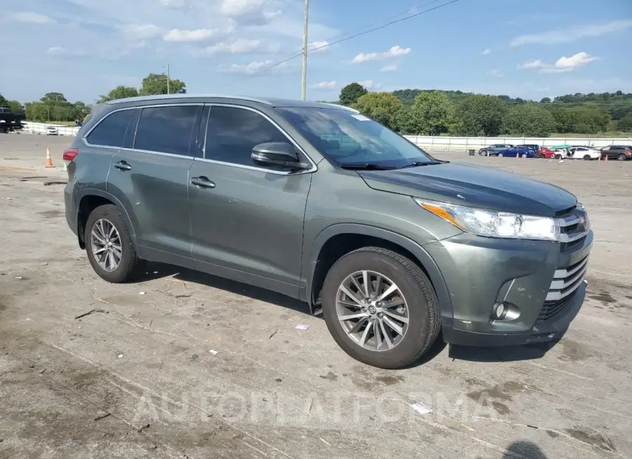 TOYOTA HIGHLANDER 2019 vin 5TDJZRFH5KS714654 from auto auction Copart