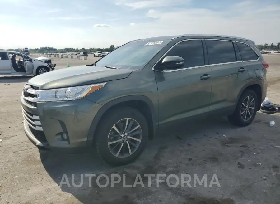 TOYOTA HIGHLANDER 2019 vin 5TDJZRFH5KS714654 from auto auction Copart