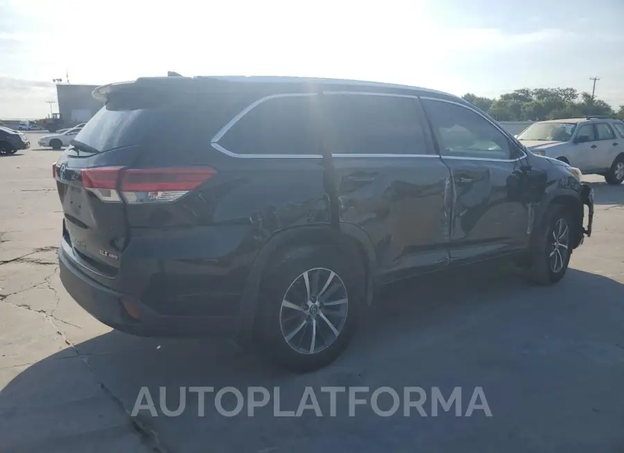 TOYOTA HIGHLANDER 2017 vin 5TDJZRFH7HS384797 from auto auction Copart