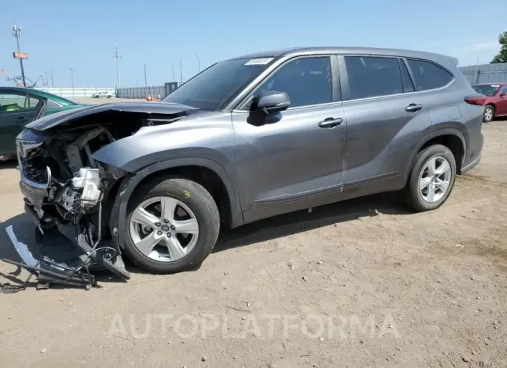 TOYOTA HIGHLANDER 2023 vin 5TDKDRAH0PS503976 from auto auction Copart