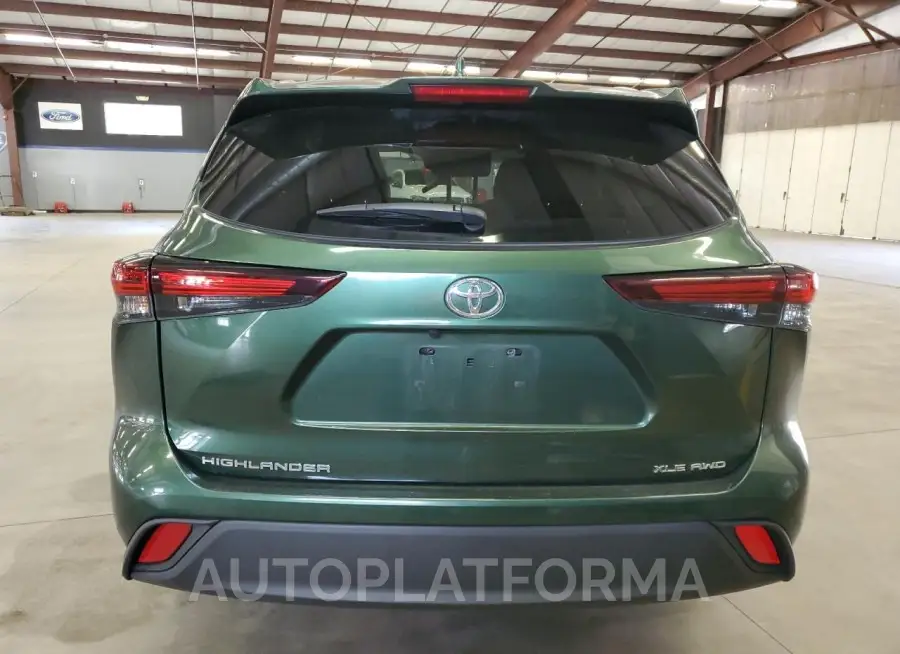 TOYOTA HIGHLANDER 2024 vin 5TDKDRBH2RS537743 from auto auction Copart