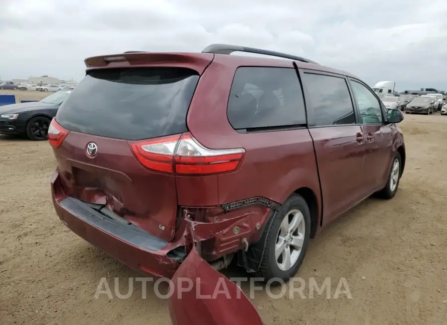 TOYOTA SIENNA LE 2015 vin 5TDKK3DC5FS619773 from auto auction Copart