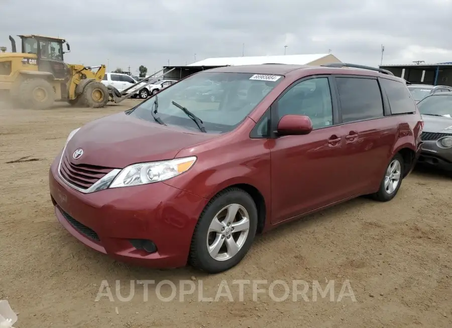 TOYOTA SIENNA LE 2015 vin 5TDKK3DC5FS619773 from auto auction Copart