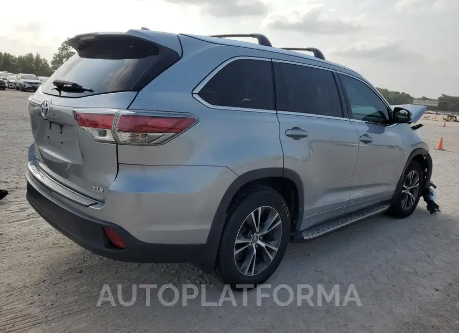 TOYOTA HIGHLANDER 2016 vin 5TDKKRFH6GS132188 from auto auction Copart