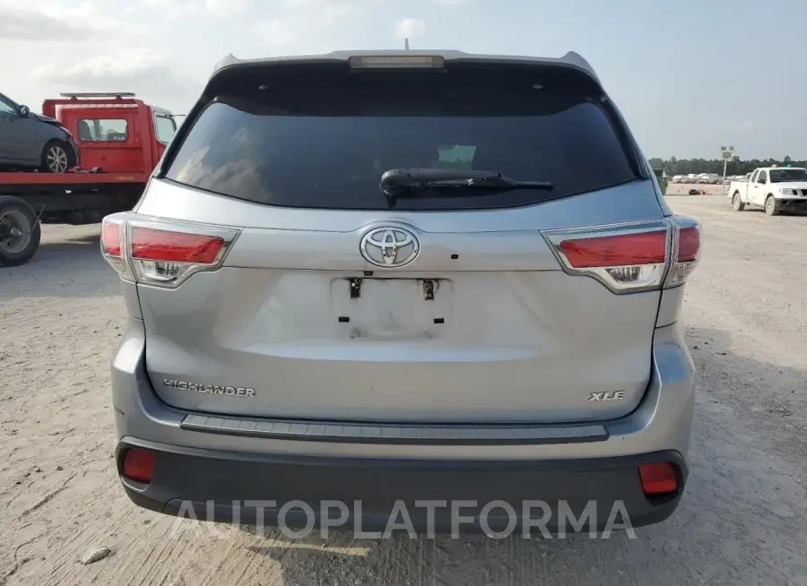 TOYOTA HIGHLANDER 2016 vin 5TDKKRFH6GS132188 from auto auction Copart