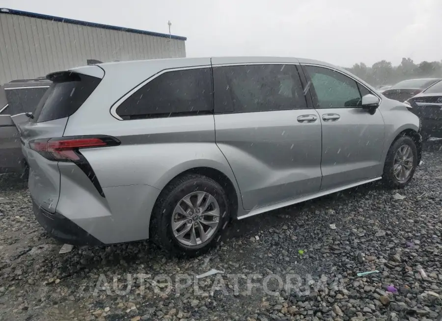 TOYOTA SIENNA LE 2022 vin 5TDKRKEC9NS091044 from auto auction Copart