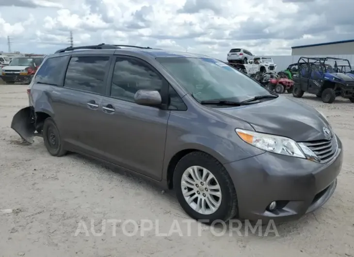 TOYOTA SIENNA XLE 2015 vin 5TDYK3DC1FS548582 from auto auction Copart