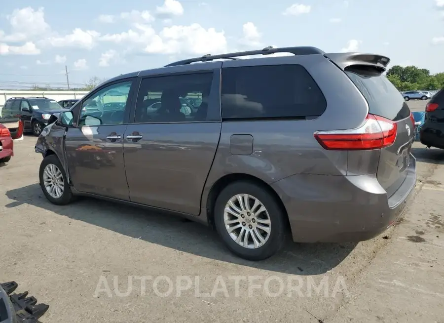 TOYOTA SIENNA XLE 2015 vin 5TDYK3DC9FS555456 from auto auction Copart