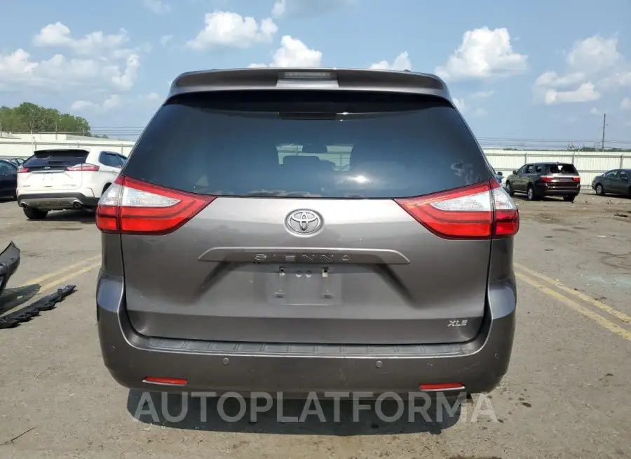 TOYOTA SIENNA XLE 2015 vin 5TDYK3DC9FS555456 from auto auction Copart