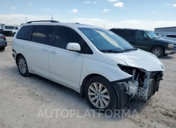 TOYOTA SIENNA XLE 2015 vin 5TDYK3DCXFS619214 from auto auction Copart