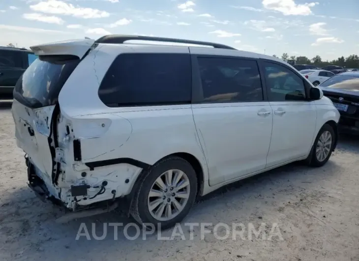 TOYOTA SIENNA XLE 2015 vin 5TDYK3DCXFS619214 from auto auction Copart