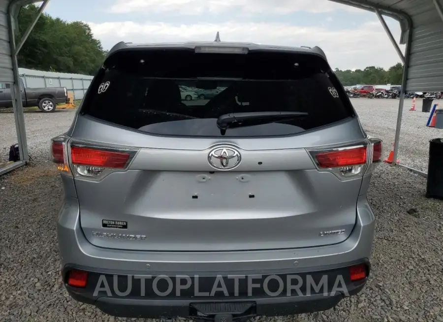 TOYOTA HIGHLANDER 2016 vin 5TDYKRFH6GS123100 from auto auction Copart