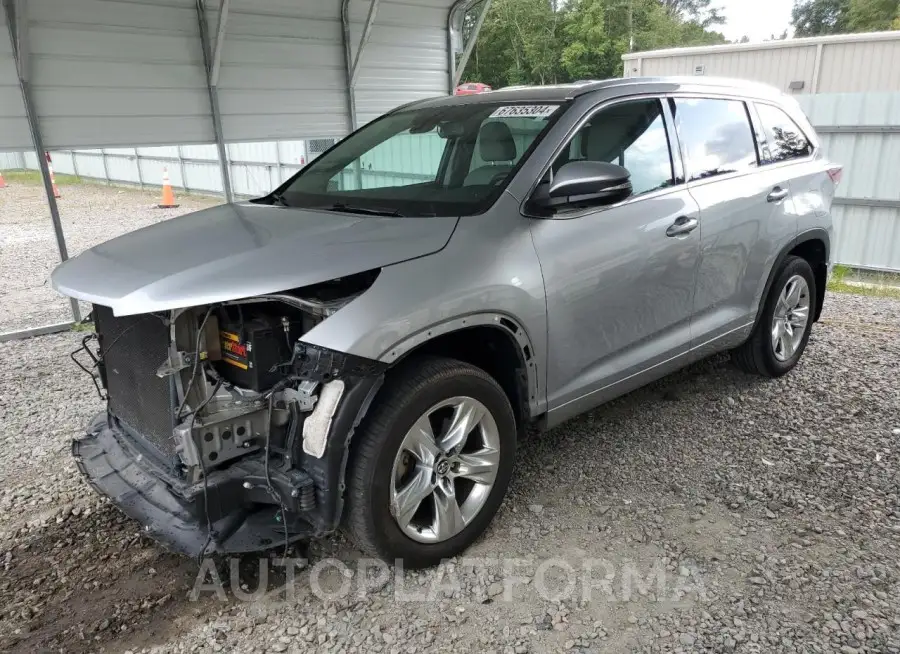 TOYOTA HIGHLANDER 2016 vin 5TDYKRFH6GS123100 from auto auction Copart