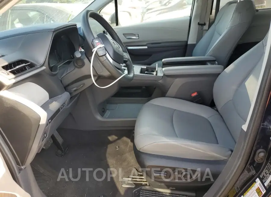 TOYOTA SIENNA XLE 2024 vin 5TDYRKEC0RS189489 from auto auction Copart