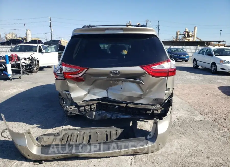 TOYOTA SIENNA XLE 2017 vin 5TDYZ3DC8HS857383 from auto auction Copart