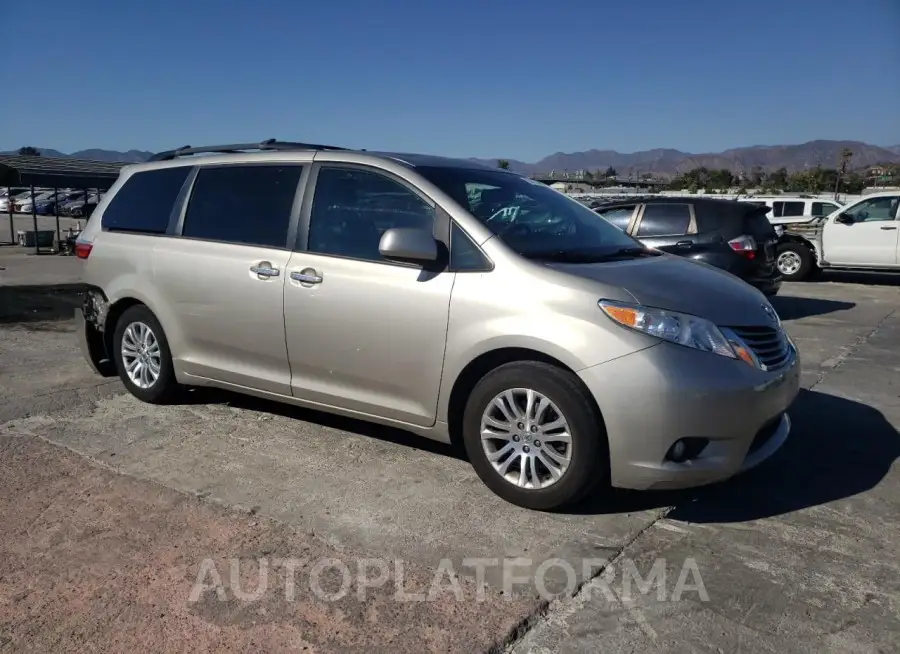 TOYOTA SIENNA XLE 2017 vin 5TDYZ3DC8HS857383 from auto auction Copart