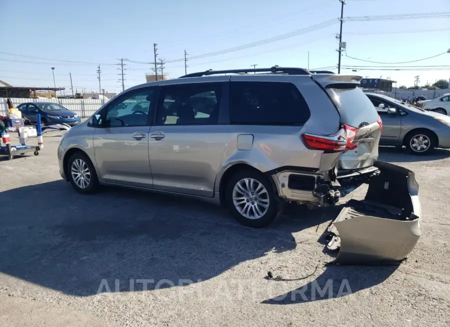 TOYOTA SIENNA XLE 2017 vin 5TDYZ3DC8HS857383 from auto auction Copart