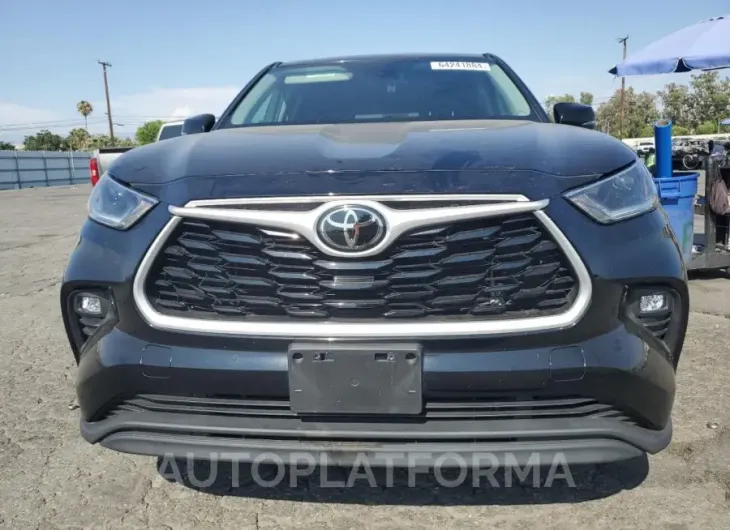 TOYOTA HIGHLANDER 2021 vin 5TDZZRAH0MS076522 from auto auction Copart