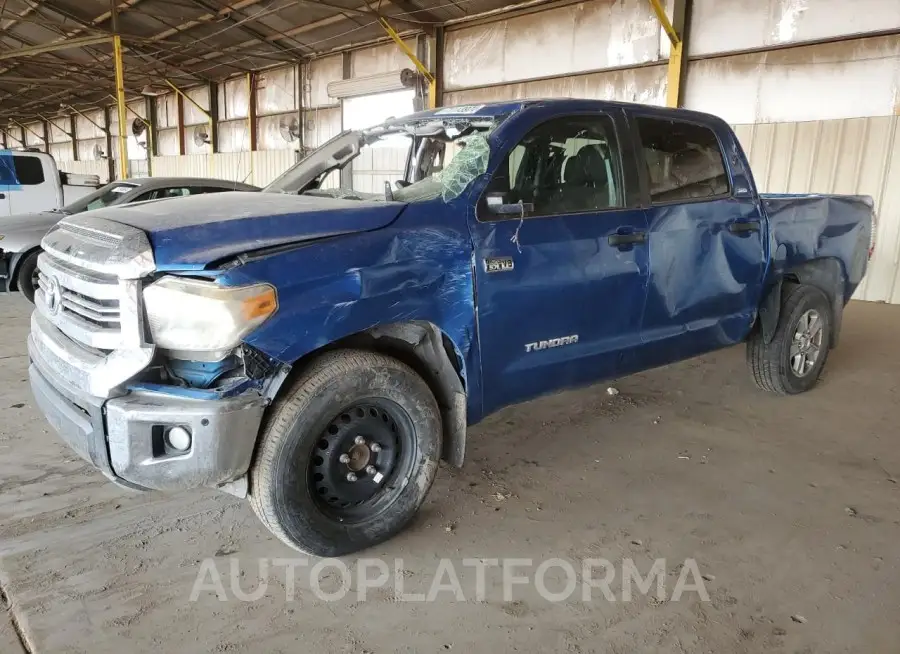 TOYOTA TUNDRA CRE 2016 vin 5TFEW5F18GX205357 from auto auction Copart