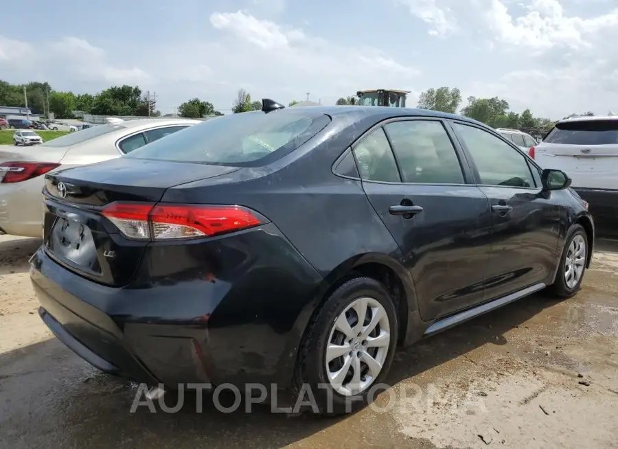 TOYOTA COROLLA LE 2022 vin JTDEPMAE2NJ218977 from auto auction Copart