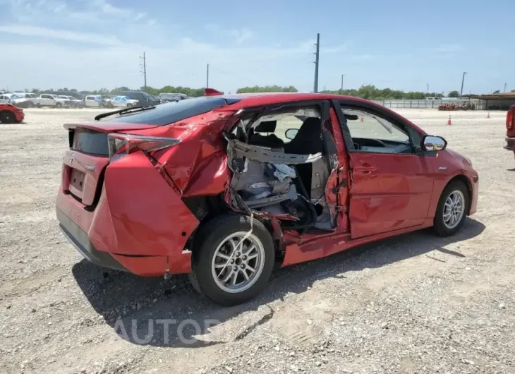 TOYOTA PRIUS 2018 vin JTDKARFU7J3551174 from auto auction Copart