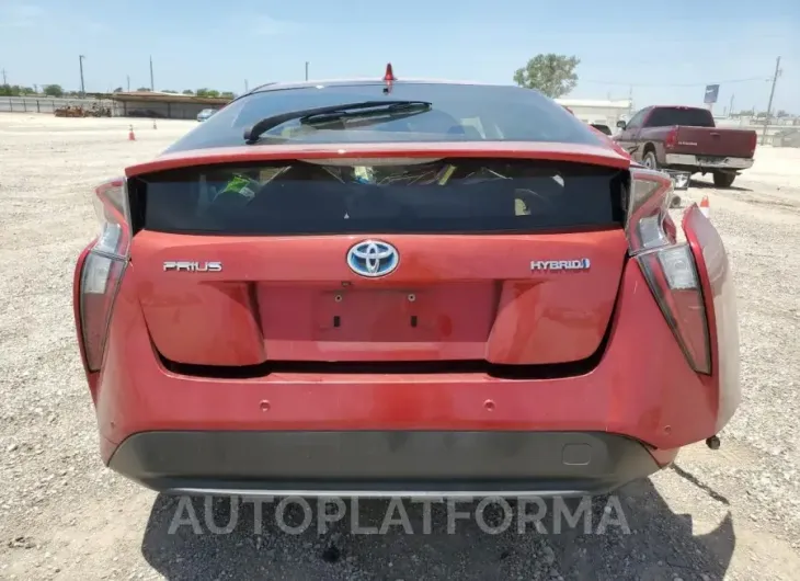 TOYOTA PRIUS 2018 vin JTDKARFU7J3551174 from auto auction Copart