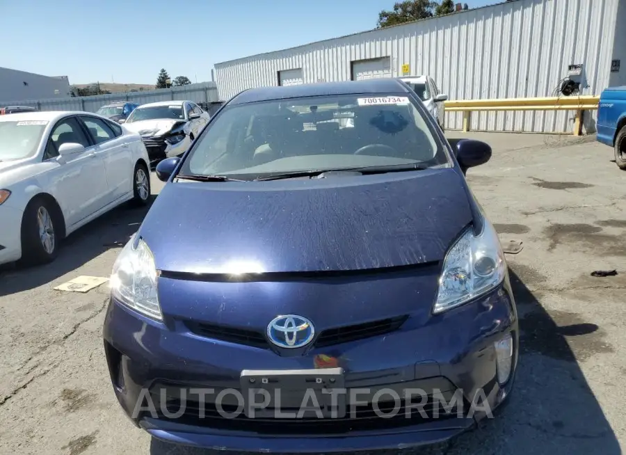 TOYOTA PRIUS 2015 vin JTDKN3DU2F0397731 from auto auction Copart