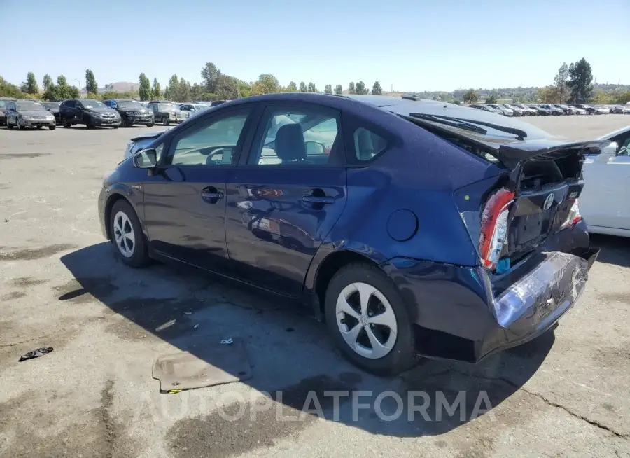 TOYOTA PRIUS 2015 vin JTDKN3DU2F0397731 from auto auction Copart