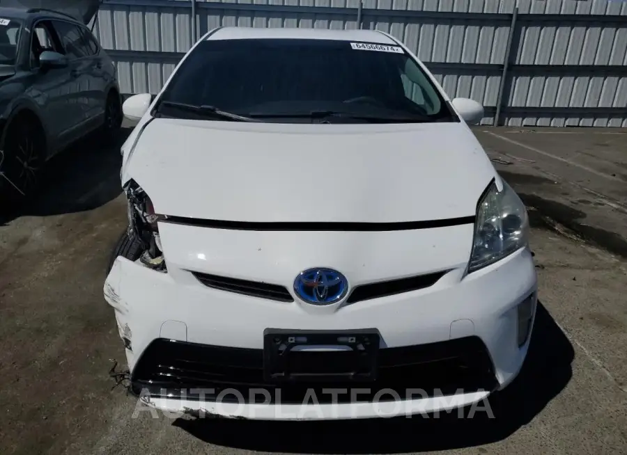 TOYOTA PRIUS 2015 vin JTDKN3DU5F1933226 from auto auction Copart