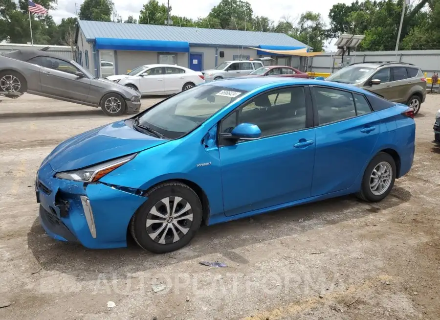 TOYOTA PRIUS LE 2021 vin JTDL9MFUXM3026579 from auto auction Copart