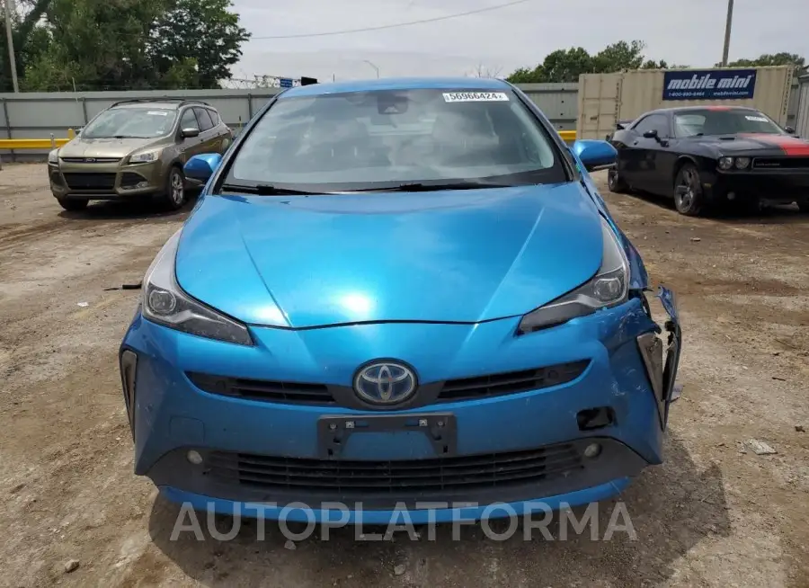 TOYOTA PRIUS LE 2021 vin JTDL9MFUXM3026579 from auto auction Copart