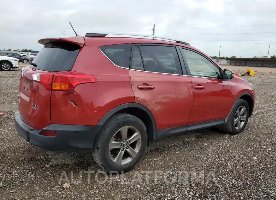 TOYOTA RAV4 XLE 2015 vin JTMRFREV2FD159036 from auto auction Copart