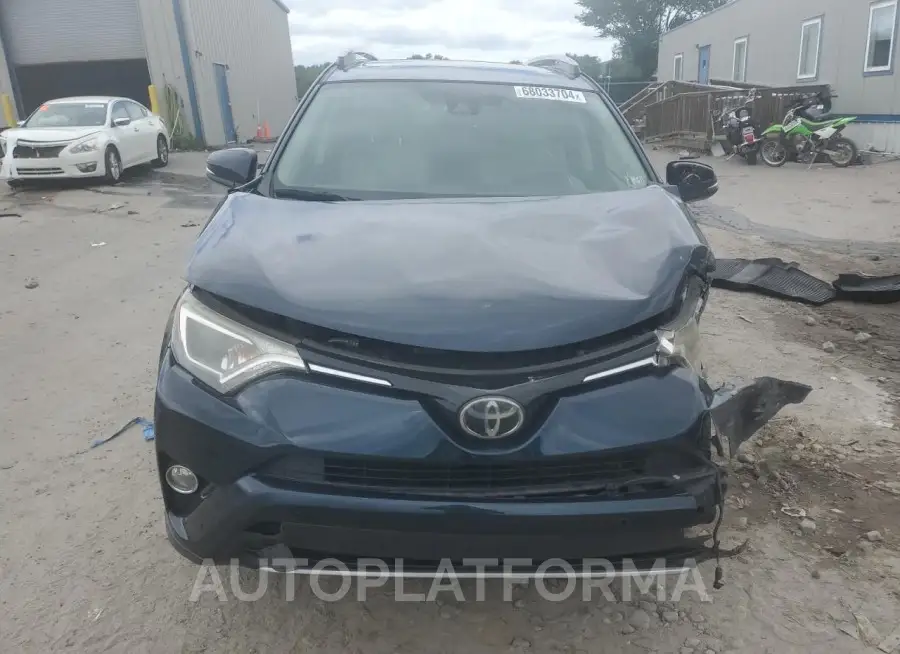 TOYOTA RAV4 XLE 2017 vin JTMRFREV3HJ107080 from auto auction Copart