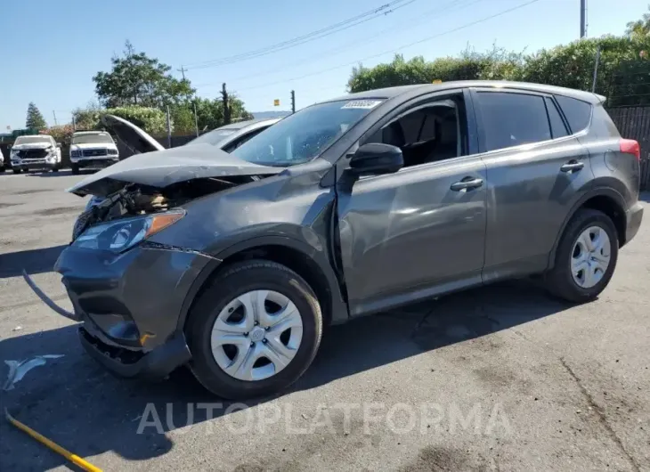 TOYOTA RAV4 LE 2015 vin JTMZFREVXFJ032455 from auto auction Copart