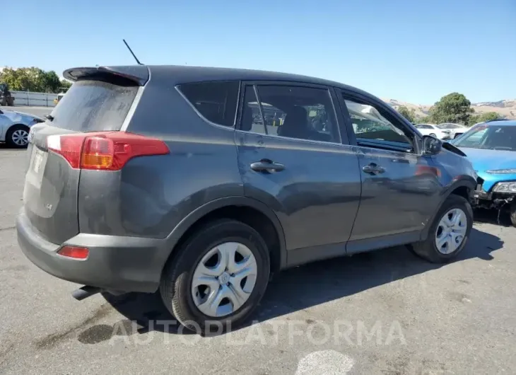 TOYOTA RAV4 LE 2015 vin JTMZFREVXFJ032455 from auto auction Copart