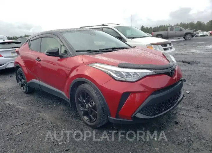 TOYOTA C-HR XLE 2021 vin JTNKHMBX5M1113487 from auto auction Copart