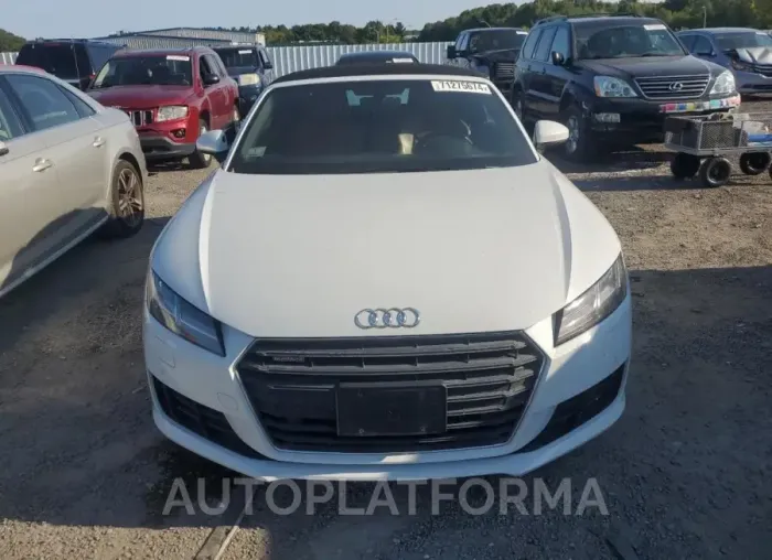 AUDI TT 2018 vin TRUT5CFVXJ1000656 from auto auction Copart