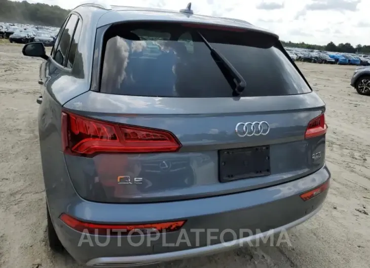 AUDI Q5 PREMIUM 2018 vin WA1ANAFY2J2016371 from auto auction Copart