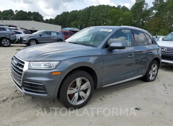 AUDI Q5 PREMIUM 2018 vin WA1ANAFY2J2016371 from auto auction Copart