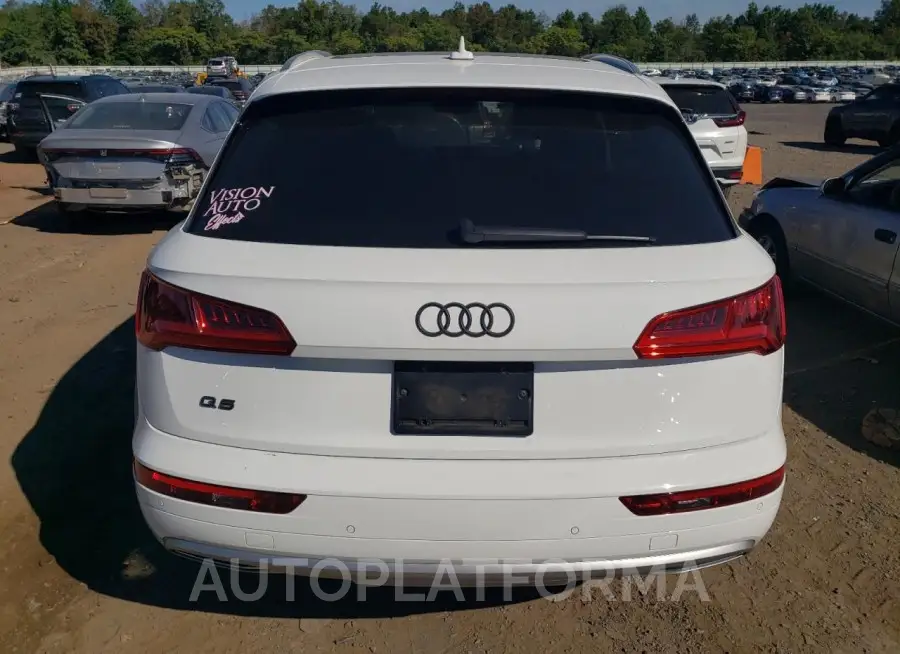 AUDI Q5 PREMIUM 2018 vin WA1BNAFY1J2025051 from auto auction Copart