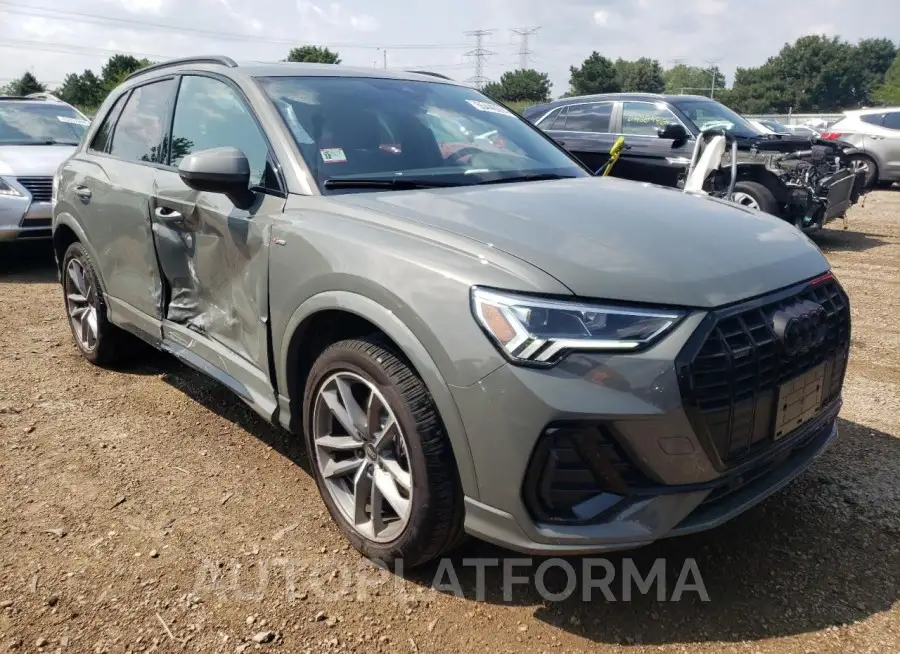 AUDI Q3 PREMIUM 2022 vin WA1EECF32N1139200 from auto auction Copart