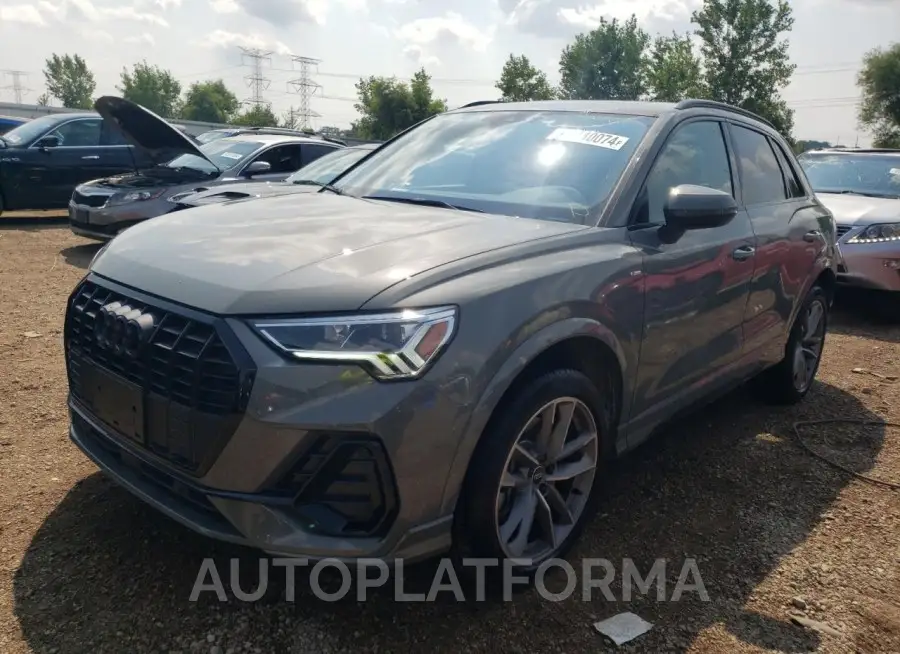 AUDI Q3 PREMIUM 2022 vin WA1EECF32N1139200 from auto auction Copart